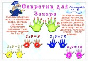 "Умножение на пальцах"